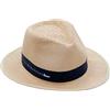 SILABA TONICA Pack 25 Cappelli Personalizzati con Logo o Frase - Cappelli di Paglia Unisex - per Feste, Eventi - Modello Augusta - Nastro di Colore a Scelta - Disponibile in 2 Colori