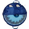 NRBMZYEN Borsa per tutù da balletto per ragazze borsa da ballo per tutù da balletto in tela impermeabile flessibile e pieghevole morbida borsa da ballo, Blu scuro, Diameter 80CM