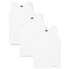 Viterbo Biancheria Set 3 Canottiere Intime Uomo Navigare Spalla Larga in 100% Cotone Art. 511 (Bianco, 7/XXL)