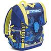 Mitama - Zaino Upside Boy CAMU, Scuola Elementare, Ergonomico, Super Organizzato, Impermeabile, Schienale Imbottito, 24 litri