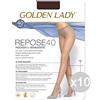 Golden Lady Confezione da 10 pezzi Castoro XL Collant Donna Multicolore, Singolo