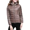Generico giacche donna invernale Piumino Leggero Donna Cappotto Parka Invernale Curvy Giubbotto Elegante Giacca Pile Trench Impermeabile Cappotti Piumini giacche a vento