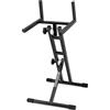Pronomic Supporto MXS-100 per mixer, amplificatori chitarra, combo amp, laptop, casse, rack. Altezza totale 47-82 cm, altezza appoggio da terra 35-68,5 cm.