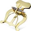 BESTonZON Cartella Mobili Per Clarinetto Per Banda Marciante Lira Per Clarinetto Per Banda Marciante Supporto Per Trombone Clip Per Spartiti Per Trombone Accessori Per Strumenti
