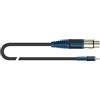 QUIK LOK - RKSA/132-2 XLR FEMMINA/RCA MASCHIO Cavo Adattatore, Lunghezza 2 mt, Colore Nero