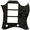 VAttea Per Gibson SG Standard Style 3 Pickup Style Chitarra Battipenna Parti (4 strati Nero Perlato)