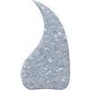 hanhuagongyiping Parti per chitarra Gibson J-45 Acoustic Folk Guitar Pickguard autoadesivo cristallo (bianco perlato)