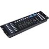 YASTA Centralina Controller Mixer DMX 512 192 Canali Console Luci Effetti Disco e Palco, Luci Professionali per DJ e Spettacoli Controllo Illuminazione Mixer DMX Effetti Luce Ideale per Teste Mobili