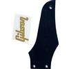 TVITASTIC Per Gibson Firebird - Battipenna per chitarra con logo Truss Rod Cover (1 strato nero)