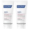 Ducray (Pierre Fabre It. SpA) Ducray Sabal Argeal Shampoo trattante seboriduttore, Riduce il sebo in eccesso, Capelli grassi, 200ml 2x200 ml