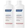 Ducray (Pierre Fabre It. SpA) Ducray Anaphase+ Shampoo contro la caduta e crescita dei capelli, Frena capelli occasionale, 200ml 2x200 ml