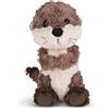 NICI 49153 Otter Oda Cuddly Toy 25 cm Grey Slimming Soft Plush Cute Plush Toy for Cuddling And Playing, for Children And Adults, Great Gift Idea