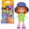 Pinypon TOP Mexican Foodie, TOP Girl a tema messicano, figura con braccia e gambe articolate, doppia espressione, vestiti e scarpe intercambiabili, busta con accessori, + 4 anni,Famosa (PNN01100)