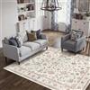 PureCozy Tappeto Salotto 140x200cm Camera da Letto Lavabile in Lavatrice Grandi Tappeti Sala Soggiorno Ufficio Moderno Floreale Carpet Pelo Corto Antiscivolo Rug,Multicolore