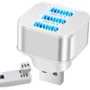 Generic Sdoppiatore USB - Porte adattatori USB | Splitter USB 3 porte | Hub USB 2.0 | Estensione porta USB per laptop | 3 porte USB extra, facile ricarica e facile trasferimento accessorio portatile per