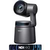 OBSBOT Tail Air NDI Streaming Camera 4K, videocamera PTZ con Tracking AI e App Intelligente, Controllo Gestuale, Webcam HDMI/USB-C/Wireless, per live Streaming (Tail Air (NDI Attivato))