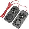 Leapiture Altoparlante Stereo da 8Ω 5W 40mm Cavità Magnetica Doppio Altoparlante Altoparlante Doppio Cono Audio Portatile Per Bassi Pesanti Per Monitor TV
