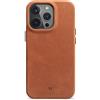 WIIUKA Custodia per iPhone 14 Pro Max, in pelle tedesca, ultra sottile, di alta qualità, colore: marrone cognac vintage