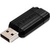 Verbatim Pen Drive Unità USB PinStripe da 16 GB - Nera