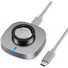 ZOOROO Caricabatterie compatibile con Oura Ring Gen 3 Horizon/3 Heritage Size 8, dock di ricarica rapida con cavo USB-C