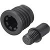 Rebower Kit di Piccoli Perni per Altoparlanti Durevoli Dia 5,6mm Nero 8 Set | Kit Piccoli Durevoli per Casse Scaffale, per Altoparlanti