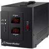 PowerWalker Bluewalker - Avr 3000 / siv - regolatore di tensione (230v, 50 / 60hz, 3000 va, 2400w, tipo f (schuko), terminale) nero