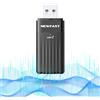 NEWFAST Chiave WiFi 6 AX3000 Mbps C Adattatore USB 3.0 Wi-FI