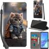 Haninsuze Cover per Oppo A53/A53s, Gatto