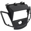 HGMGFYCX Mascherina Autoradio Kit Di Montaggio Per Autoradio 2 DIN Cornice Nera Per Montaggio Su Cruscotto GPS Per FORD Per Fiesta 2008-2011