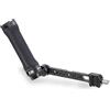LEFTFOTO Gimbal - Impugnatura regolabile in silicone + staffa di estensione per maniglia stabilizzatrice, per DJI RS2/RS3 PRO/RS3 mini stabilizzatore cardanico, con morsetto NATO