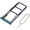 Eonpam Vassoio Carta SIM per (Xiaomi Redmi 9T) qualità Originale Porta Scheda SIM Ricambio Slot Scheda Memoria SD con Pin della Scheda SIM(Verde)