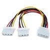 System-S Cavo Y Molex 20 cm LP4 IDE 4 pin maschio a 2 X femmina splitter