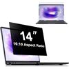 PYS Pellicola protettiva per computer portatile 14 pollici, anti-spy, luce blu, antiriflesso, 16:10, filtro dello schermo rimovibile, compatibile con Lenovo SGIN HP Dell Acer Samsung Asus Toshiba