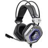 White Shark WS-LION GH-1841 - Cuffie USB, colore: Argento leone