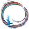 Techly Professional 029051 Set 12 Pigtail Fibra Ottica Monomodale OS2 LC 9/125 2 m Multicolor