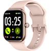 Spade & Co Health Smartwatch 4 - Smartwatch per uomini e donne, frequenza cardiaca, monitoraggio del sonno e della SpO2, contapassi, fitness tracker, rispondere/effettuare chiamate, impermeabile IP68,