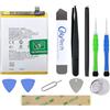 OnlyTech - Kit di riparazione Batteria di ricambio Premium BLP791 per OPPO RENO4 5G - 4015mAh - Qualità originale con 10 strumenti e adesivi