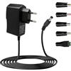 zstg Adattatore di alimentazione da 12 V - Adattatore AC/DC con cavo da 2 m e connettore a 5 pin