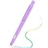 MoKo Custodia Compatibile con Apple e Pencil 2a Gen., Cover Protettiva Retrattile per Pencil, Custodia Rigida Supporta Doppio Tocco, Viola