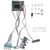 Spacnana Scheda Amplificatore Microfono DC 12-24V, Amplificatore Audio Subwoofer a 2.1 con Ingresso MIC per Progetti Karaoke e Home Theater