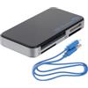 Angoily Adattatore Compact Flash USB 3.0 Nero Lettore di Schede di Memoria Compatibile USB 2.0 Alta Velocità per Computer e Laptop