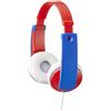 JVC Tiny Phones - Cuffie stereo per bambini, con limitatore di volume, colore: Rosso