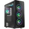 Generic Tecno Case Gaming, 4 ventole ARGB, Mid Tower, Senza Alimentatore TC-Game 13