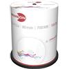 Primeon CD-R 80 min/700 MB/52x Cakebox (100 Disc), Photo On Disc Surface, Inkjet Fullsize Printable