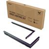 ASUS TUF Gaming ARGB Kit di illuminazione per GT502 Horizon Series (nero) 2 x bordo esterno ARGB, sistema di illuminazione vibrante, design magnetico di facile installazione, Aura Sync