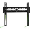 LINK LKBR54 Staffa a Muro per TV LED/LCD da 32-55 Fino a 50 kg - Compatibile VESA 75x75, 100x100, 200x200, 400x400 - Design Ultra Slim, Sporge 27 mm - Blocco a Sgancio Rapido - Colore Nero