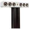 Polk Audio Signature Elite ES35, Diffusore Centrale, Sottile, compatibile Dolby Atmos e DTS:X, singolo Pezzo, colore bianco
