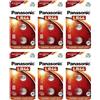 PANASONIC Confezione da 6 blister da 2 batterie LR44 Micro Alcaline, 1,5 V