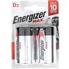 Energizer Max D, 2 pezzi