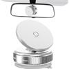 Xinhuju Supporto magnetico per cellulare, supporto a ventosa per auto con rotazione a 360°, supporto per smartphone da 4,7 pollici, forte presa magnetica, regolabile e sicuro, multiuso, per doccia, specchio